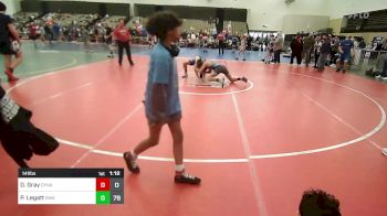 141 lbs Rr Rnd 5 - Dillion Gray, Dynamic vs Paxon Legatt, Roundtree Wrestling Academy Black