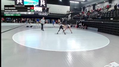 149 lbs Cons. Round 5 - Tennyson Kurtz, Southeast Community College vs Ethan Pappan, Northeastern Oklahoma