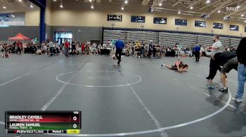 140 lbs Round 3 (8 Team) - Bradley Caygill, Daniel Cormier WA vs Lauren Samuel, PitBull Terps