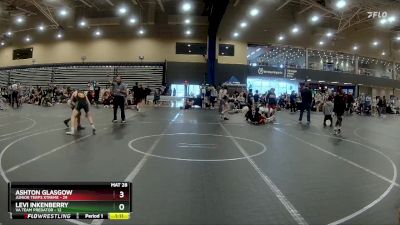 110 lbs Round 5 (8 Team) - Levi Inkenberry, VA Team Predator vs Ashton Glasgow, Junior Terps Xtreme