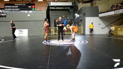 Junior Boys - 144 lbs Cons. Round 4 - Diego Galvan, Hollister High School Wrestling vs August Bentley, Live Oak Wrestling Club SC