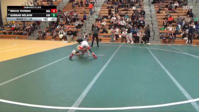 70 lbs Cons. Round 4 - Bruce Thomas, Moen Wrestling Academy vs Gunnar Nelson, No Nonsense Wrestling