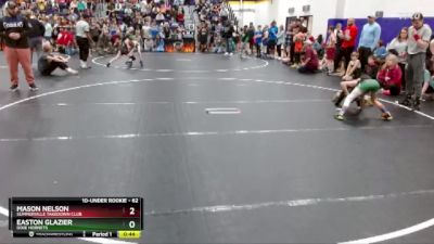 62 lbs Quarterfinal - Mason Nelson, Summerville Takedown Club vs Easton Glazier, Dixie Hornets