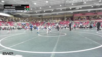 80 lbs Champ. Round 1 - Savina Burgo, Commandos WA vs Hope Schuster, Greater Heights
