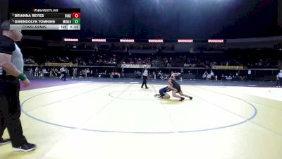 138 lbs Consolation - Brianna Reyes, Ottawa University - Arizona vs Gwendolyn Tomkins, Menlo College