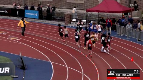 Watch High School Boys Philadelphia Catholic 4x400 Relay (Event 553) At 2026 Penn Relays