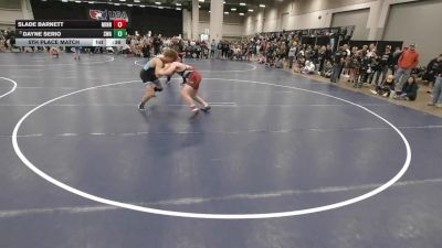 175 lbs 5th Place Match - Dayne Serio, SPAR Wrestling Academy vs Slade Barnett, Minnesota
