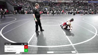 92 lbs Round Of 16 - Logan Eads, Marksmen Wrestling Club vs Lincoln Chagnon, Mountain Home Flyers