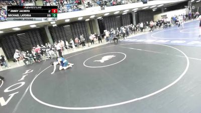 126 lbs Champ. Round 1 - Jimmy Jacinto, Addison Trail vs Michael Latoria, Unattached