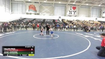 56 lbs Round 1 - Tallon Price, Whitney Point Wrestling vs Eddie Liszewski, Say Creek You Wrestling