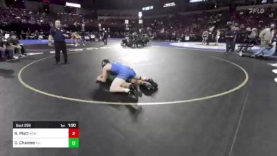 195 lbs Round Of 32 - Robert Platt, Brawley (SD) vs Diego Chaidez, Alisal (CC)