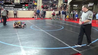 95_B lbs Consi Of 16 #1 - Liam Hamilton, Loyalsock vs Bryce Biggs, Hempfield