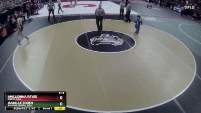 Cons. Round 2 - Amillionna Reyes, Gibbon Girls vs Isabelle Soden, Raymond Central Girls