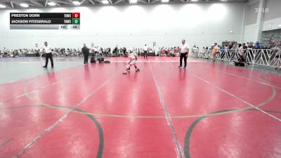 100 lbs Rr Rnd 1 - Preston Dorn, TDWC Minions Blue - EL vs Jackson Fitzgerald, TNWC - EL