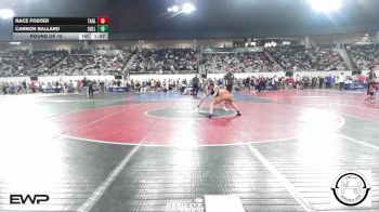 118 lbs Round Of 16 - Race Foster, Tahlequah vs Cannon Ballard, Collinsville Junior High