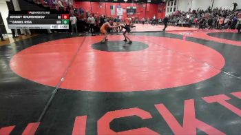 150 lbs Champ. Round 1 - Johnny Khurshedov, BUFFALO GROVE vs Daniel Risa, Carol Stream (GLENBARD NORTH)