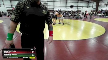 190 lbs Cons. Round 1 - Isaac Liechty, Bountiful vs Cooper Tubbs, Northridge