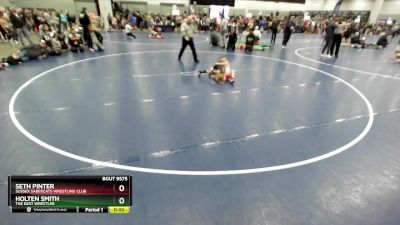 45 lbs Quarterfinal - Seth Pinter, Sussex Sabercats Wrestling Club vs Holten Smith, The Best Wrestler