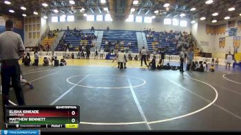 160 Blue Quarterfinal - Matthew Bennett, Camden vs Elisha Kinkade, South Dade