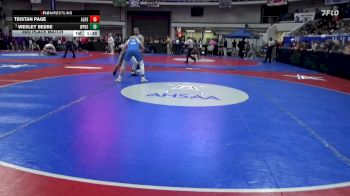 1A-4A 157 3rd Place Match - Wesley Beebe, White Plains vs Tristan Page, Alexandria HS