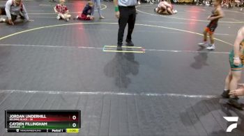 56 lbs Round 2 (6 Team) - Jordan Underhill, Belding Black vs Cayden Fillingham, BadBass