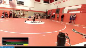 132 lbs Champ. Round 1 - Kash Wright, Goldendale vs Derek Waterbury, East Valley