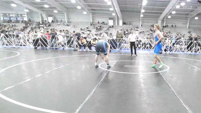 145 lbs Rr Rnd 3 - Ethan Krazer, Misdirection Mat Club - HSB vs Wyatt Rock, Journeymen Blue - HSB