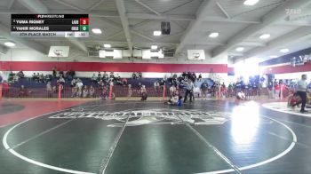 Boys 128 lbs 5th Place Match - Yuma Rigney, Lassen Boys vs Yahir Morales, Orland Boys