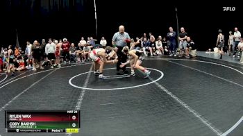 88 lbs Semis (4 Team) - Rylen Wax, POWA vs Cody Bakhsh, Team Gotcha Blue