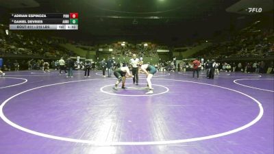 215 lbs Round Of 16 - Adrian Espinoza, Pioneer Valley vs Daniel Devries, Arroyo Grande