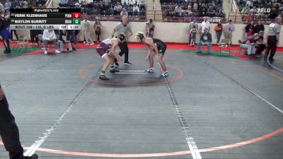 135_B lbs Round Of 64 - Verik Kleinhaus, Penn Manor vs Waylon Burritt, Bradford
