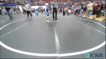 55 lbs Consi Of 4 - Beckham Wren, Lions Wrestling Academy vs Tom Trimble, Husky Wrestling Club