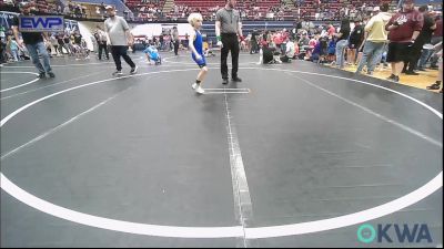 55 lbs Consi Of 4 - Beckham Wren, Lions Wrestling Academy vs Tom Trimble, Husky Wrestling Club