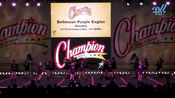 Bellmawr Purple Eagles - Electra [2024 L1 Performance Rec - 8Y (NON) Day 1] 2024 Champion Cheer and Dance Grand Nationals