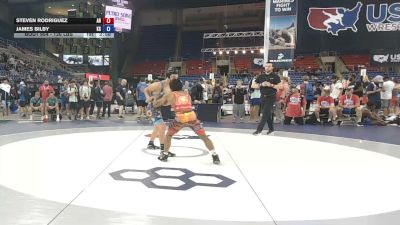 126 lbs Cons. Rd Of 64 - Steven Rodriguez, Arkansas vs James Bilby, Kansas