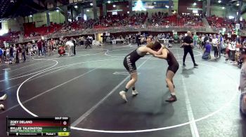 126 lbs 5th Place Match - Ryllee Talkington, Rocket Wrestling Club / RWC vs Zoey Delano, CWO