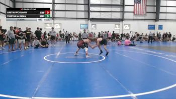 132 lbs Allday - Justin Woolard, OTM WALTERS WRESTLING vs TRISTAN ALTMAN, MAT RATS WRESTLING CLUB