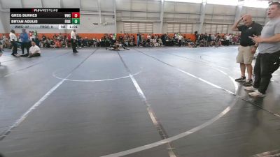 105 lbs Round 4 (6 Team) - Bryan Agulis, FORGE vs Greg Burkes, Westshore WC