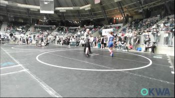 80 lbs Consi Of 8 #2 - Beckum Smith, Lincoln Christian vs Ryker Hushbeck, Verdigris Youth Wrestling