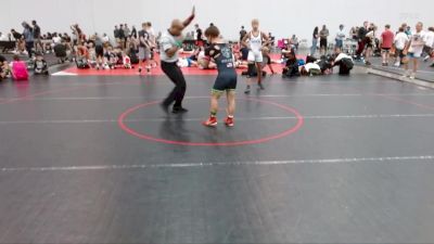 120 lbs Round 5 (6 Team) - Cruz Floyd, Bulloch Bandits Wrestling Club vs Casey Hoeft, Croatan