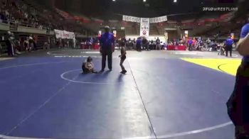 53 lbs Champ. Round 2 - Dominic Borges, Ceres Pups Wrestling Club vs Preston Daniels, Socal Grappling Wrestling Club