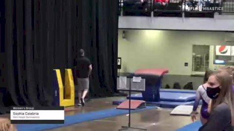 Sophia Calabria - Women's Group, Mini-Hops Gymnastics - 2021 Women's Xcel Region 4 Championships