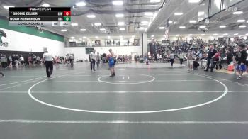 113 lbs Cons. Round 5 - Noah Henderson, Unaffiliated vs Brodie Zeller, Greater Heights Wrestling