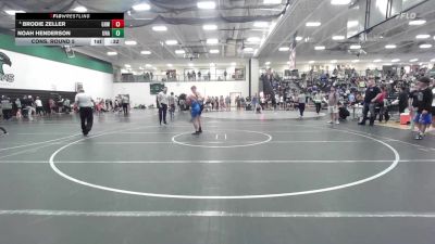 113 lbs Cons. Round 5 - Noah Henderson, Unaffiliated vs Brodie Zeller, Greater Heights Wrestling