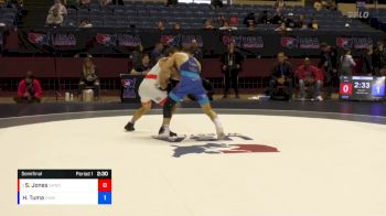 60 lbs Semifinal - Sammy Jones, Sunkist Kids Wrestling Club vs Hayden Tuma, New York Athletic Club