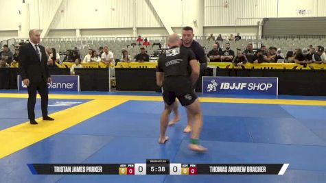 Thomas Andrew Bracher vs Tristan James Parker 2025 World IBJJF Jiu-Jitsu No-Gi Championship