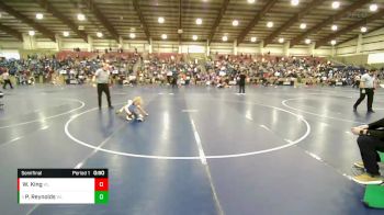 67 lbs Semifinal - Porter Reynolds, Bruin Wrestling Club vs Wallace King, Wasatch Wrestling Club