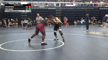 197 lbs Cons. Round 2 - Daylen Bell, Victor Valley College vs Ben Green, Cuesta College