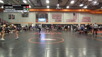 155 lbs 3rd Place Match - Lizzy Wolf, Benton Community vs Morgan Bills, Dubuque Hempstead