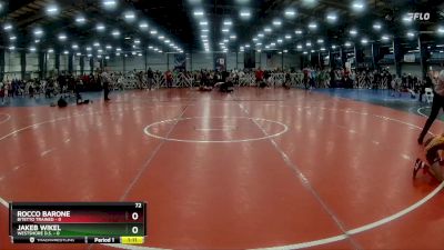 72 lbs Rd# 7- 10:45am Saturday Final Pool - Rocco Barone, Bitetto Trained vs Jakeb Wikel, Westshore D.S.